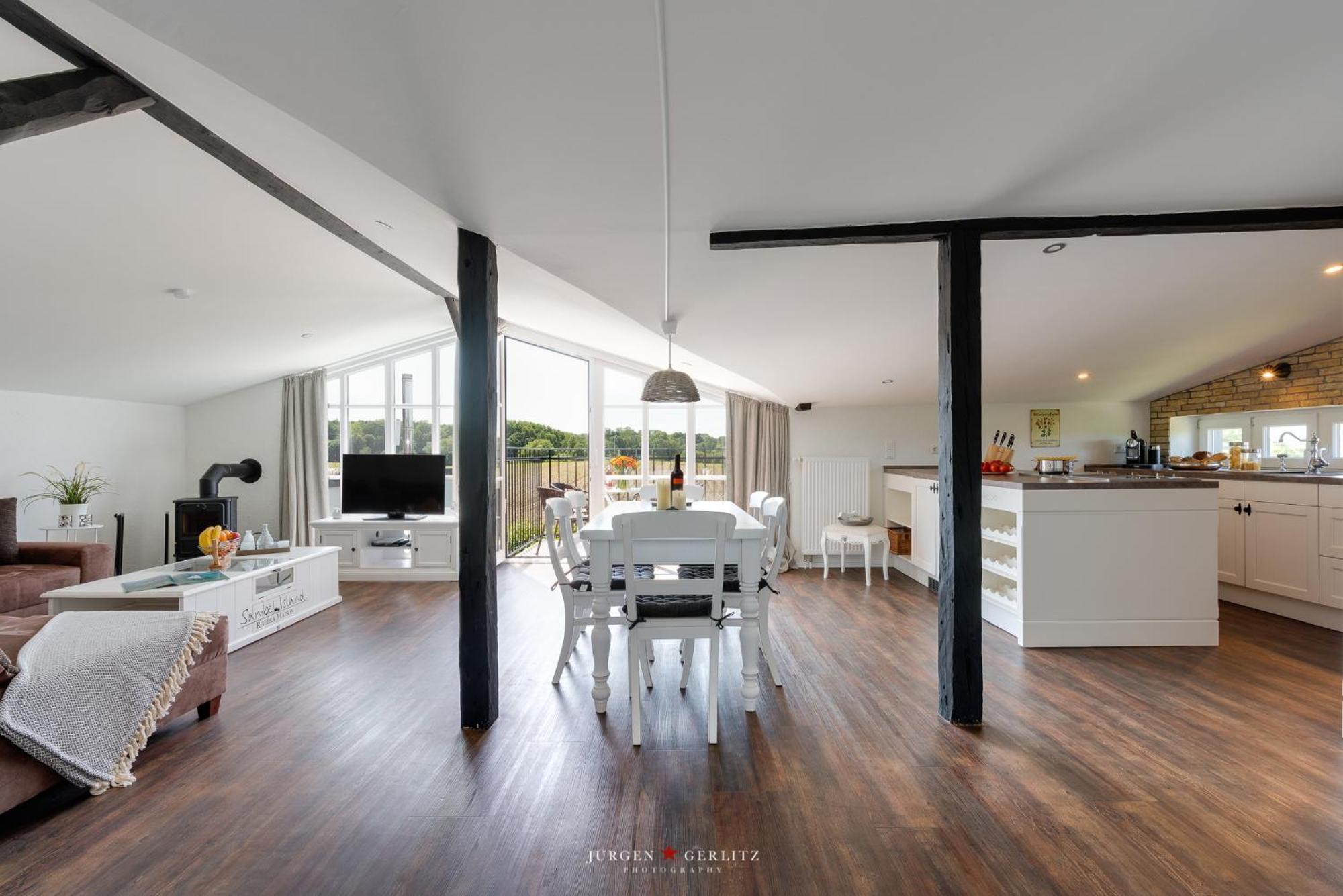 Liegeplatz 1 Apartment Schausende ภายนอก รูปภาพ