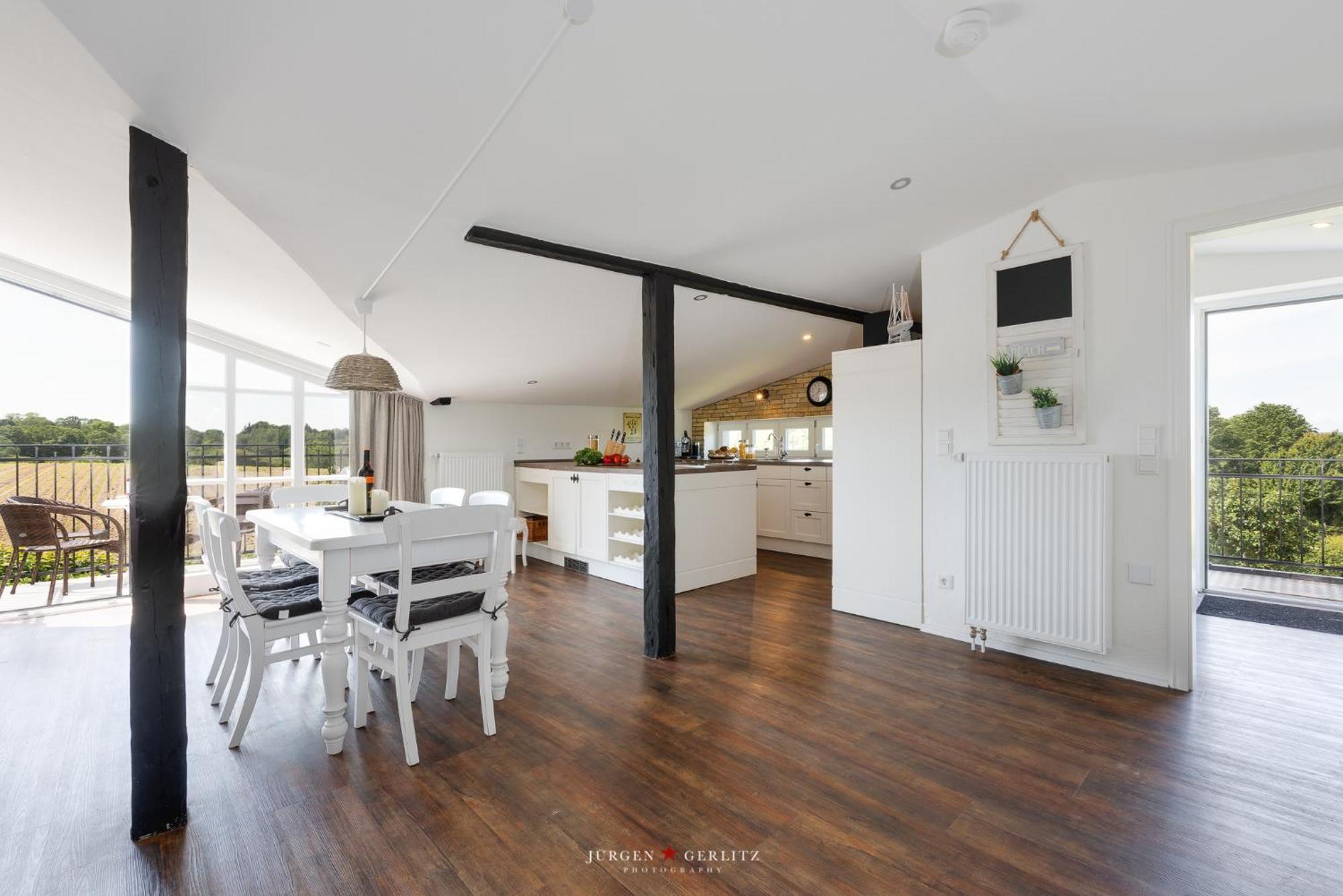 Liegeplatz 1 Apartment Schausende ภายนอก รูปภาพ